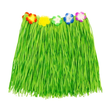 Fusta hawaii scurta verde - imagine 9